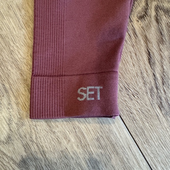 SET Active Ribbed Mauve set - Picture 6 of 8